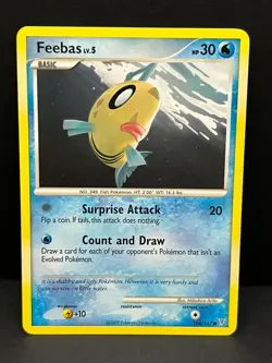 Feebas 104/147 Common Supreme Victors Pokemon Lightly Played - Image 1