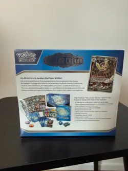 Pokemon Center ETB Stellar Crowm Elite Trainer Box Factory Sealed Cards TCG - Image 3