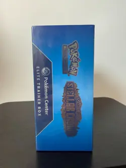 Pokemon Center ETB Stellar Crowm Elite Trainer Box Factory Sealed Cards TCG - Image 5