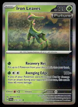 Iron Leaves 019/167 Rare Twilight Masquerade Pokemon Holo Near Mint - Image 1