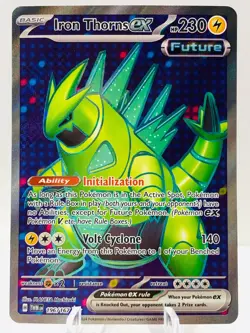 Pokemon Iron Thorns ex 196/167 Twilight Masquerade SV Ultra Rare FUll Art - Image 2