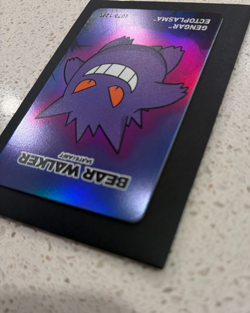 Pokemon Center x Bear Walker Gengar Skateboard Card: 1076/1250 - Image 4