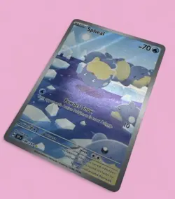 Spheal 199/191 Illustration Rare Surging Sparks Pokemon Near Mint - Image 2
