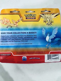 Pokemon Enhanced 2-pack Blister Pack Articuno Zapdos Moltres Sealed - Image 2