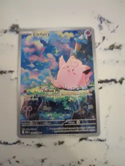 Clefairy 094/088 (IR) Pokemon Perfect Order Full Art Illustration Rare Pokemon - Image 3
