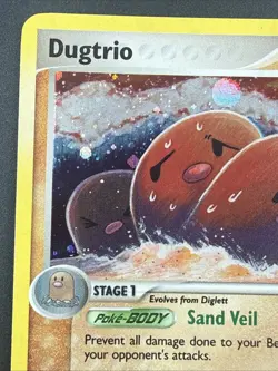 Pokemon TCG DUGTRIO 5/100 Holofoil & Deck Excl. EX Crystal Guardians 2006 NM - Image 2