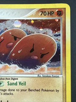 Pokemon TCG DUGTRIO 5/100 Holofoil & Deck Excl. EX Crystal Guardians 2006 NM - Image 3