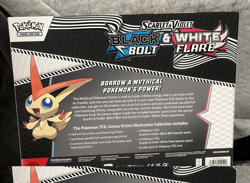 Pokemon TCG Black Bolt & White Flare Unova Victini Illustration Collection Box - Image 2