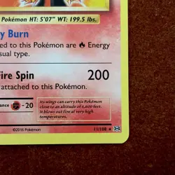 Charizard 11/108 LP+-NM Holo Rare XY Evolutions 2016 Pokemon English - Image 5