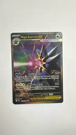 Pokemon Mega Starmie ex 118/088 Special Illustration Rare SIR Perfect Order NM - Image 1