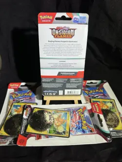 Pokemon - Scarlet and Violet - Obsidian Flames - Checklane Blister - Pawmi - Image 2