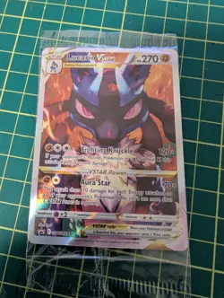 Lucario Vstar Swsh291 Promo English Pokemon Sealed - Image 1