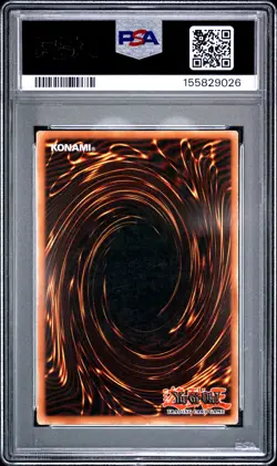 2002 YU-GI-OH! PROMO BPT-COLLECTOR'S TINS REVERSE FOIL ERR DARK MAGICIAN PSA 5 - Image 2