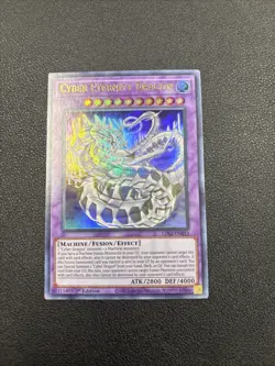 YUGIOH CYBER ETERNITY DRAGON LDS2-EN033 ULTRA 1ST ED NM A6 - Image 1