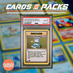 Carte Pokemon Recherche Informatique 71/102 Set de Base Edition 1 PSA 10 🇫🇷🔥 - Image 1