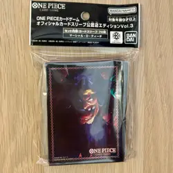 One Piece Card Game Sleeves Limited Edition Vol. 3 (Marshall D. Teach) - Image 1