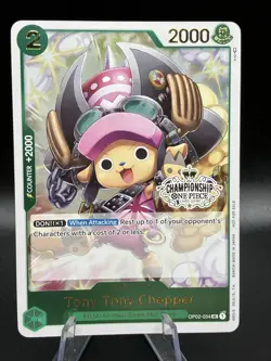 Tony Tony Chopper Store Championship Participation OP02-034 - One Piece - Image 5