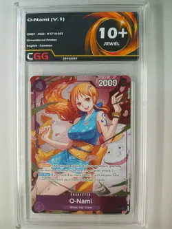 Card One piece O-Nami (ST18-002) (V.1) Unnumbered Promos CGG 9,5/10+ OP031E - Image 1