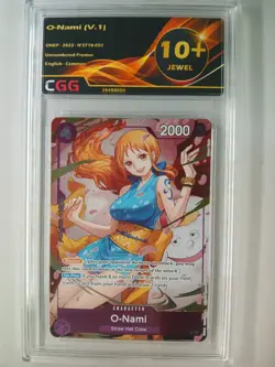 Card One piece O-Nami (ST18-002) (V.1) Unnumbered Promos CGG 9,5/10+ OP031E - Image 2