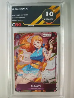 Card One piece O-Nami (ST18-002) (V.1) Unnumbered Promos CGG 9,5/10+ OP031E - Image 3