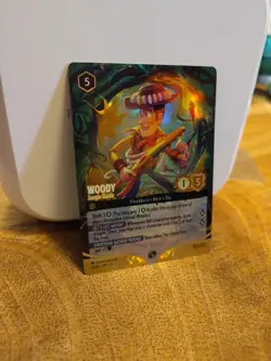 Disney Lorcana, Woody (Jungle Guide) Set Championship Enchanted Foil Promo 54/P3 - Image 2