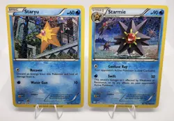 Staryu 005/034 & Starmie 006/034 - Pokemon TCG Classic Collection - Holo NM - Image 1