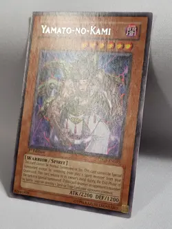 YuGiOh TCG 1 x 1st 3 x Unlimited Yamato-no-Kami TDGS-EN035 Rare LP - Image 4