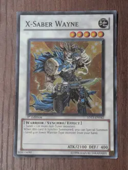 X-Saber Wayne - 5DS3-EN042 - MP - Super Rare - 1st Edtition - Yugioh! - Image 1