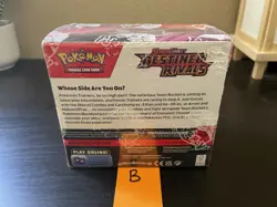 Pokemon Destined Rivals Booster Box Sealed with Case (B) - Image 3