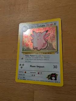 Wizards of the Coast Pokemon TCG Erika's Clefable Gym Heroes Holo Rare 3/132 - Image 5