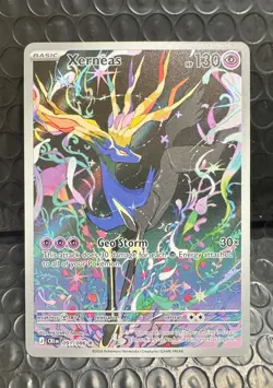 Xerneas 91/86 Chaos Rising IR Holo Pokemon TCG NM - Image 1