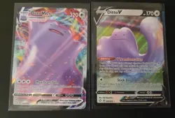 Ditto V & Ditto VMAX 051/072 050 /172 Ultra Rare Shining Fates Pokemon TCG NM - Image 1
