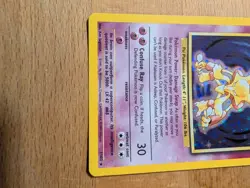 Wizards of the Coast Pokemon TCG Alakazam Base Set Holo Rare 1/102 EN - Image 4