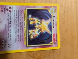 Wizards of the Coast Pokemon TCG Alakazam Base Set Holo Rare 1/102 EN - Image 5