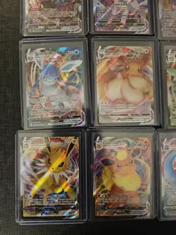 Eeveelution Vmax 9 Card Complete Set Pokemon Evolving Skies NM Umbreon Eevee - Image 4