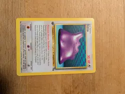 Wizards of the Coast Pokemon TCG Ditto Fossil Rare 18/62 Unlimited 50 HP EN 1999 - Image 2