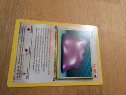 Wizards of the Coast Pokemon TCG Ditto Fossil Rare 18/62 Unlimited 50 HP EN 1999 - Image 3