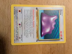 Wizards of the Coast Pokemon TCG Ditto Fossil Rare 18/62 Unlimited 50 HP EN 1999 - Image 5