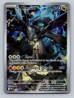 Pokemon TCG N's Zekrom - Holo Promo ME: Mega Evolution Promo 031 - Image 1