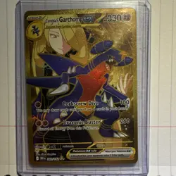 The Pokemon Company Destined Rivals Cynthia's Garchomp ex 241/182 Hyper Rare - Image 1