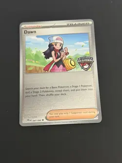 Dawn 087/094 Pokemon TCG Regional Championship Stamped Promo Exclusive 2026 - Image 1