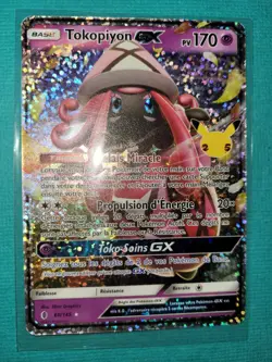 Carte Pokemon Tokopiyon GX 60/145 Celebrations 25 ans NEUVE FR - Image 1