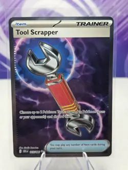 Tool Scrapper 115/086 Ultra Rare ME04: Chaos Rising Pokemon NM - Image 1