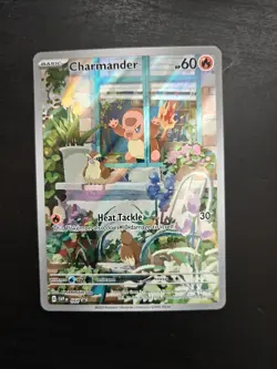 Pokemon TCG Charmander Holo Promo Card, Scarlet & Violet Promo, 60 HP (English) - Image 2