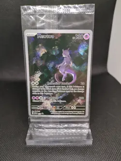 Pokemon Scarlet Violet 151 Black Star Promo - Mewtwo SVP 52 NEW Sealed - Image 1
