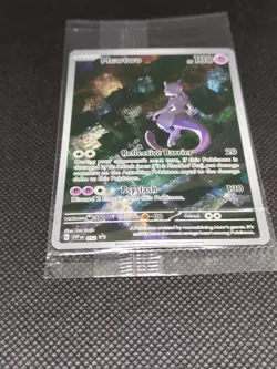 Pokemon Scarlet Violet 151 Black Star Promo - Mewtwo SVP 52 NEW Sealed - Image 3