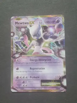 Pokemon MEWTWO EX 52/108 - EVOLUTIONS SET HOLO POKEMON XY - (NM+) - Image 1