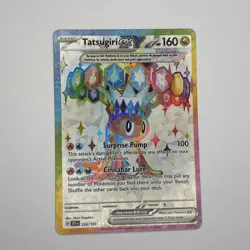 Tatsugiri EX 226/191 Surging Sparks Full Art Ultra Rare Holo Pokemon - Image 1
