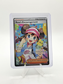 Pokemon: Perfect Order Rosa's Encouragement 123 /088 Special Illustration Rare - Image 1