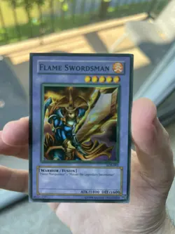 Faded Wavy Flame Swordsman LOB-003 The Legend of Blue Eyes White Dragon Yugioh - Image 2